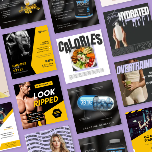 800+ Gym / Personal Trainer Templete Packages