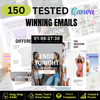 150+ high Converting Email Templates