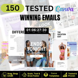 150+ high Converting Email Templates
