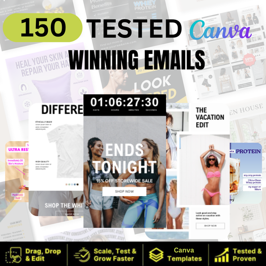 150+ high Converting Email Templates